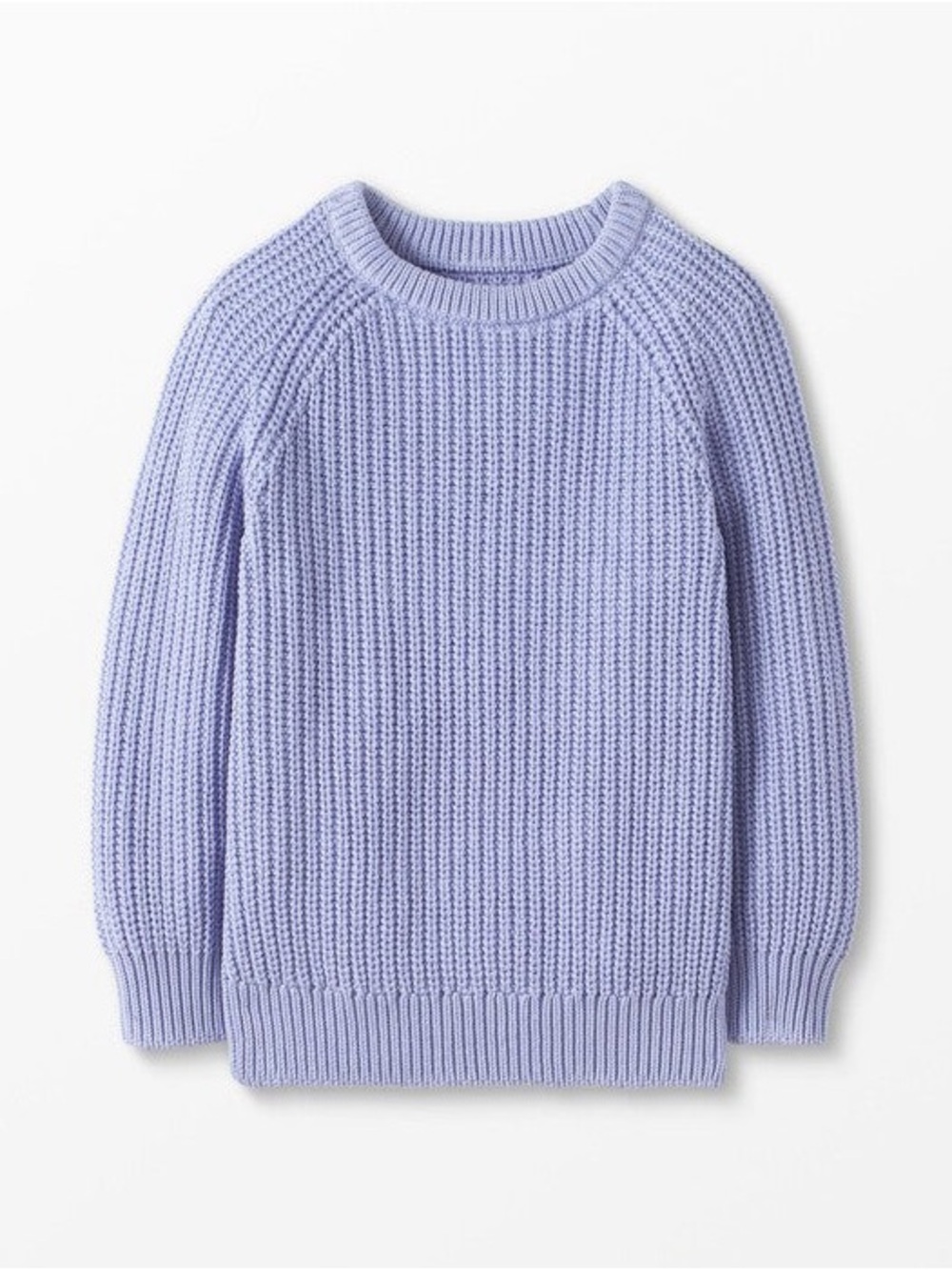 Hanna Andersson Lavender Crewneck Knit Sweater